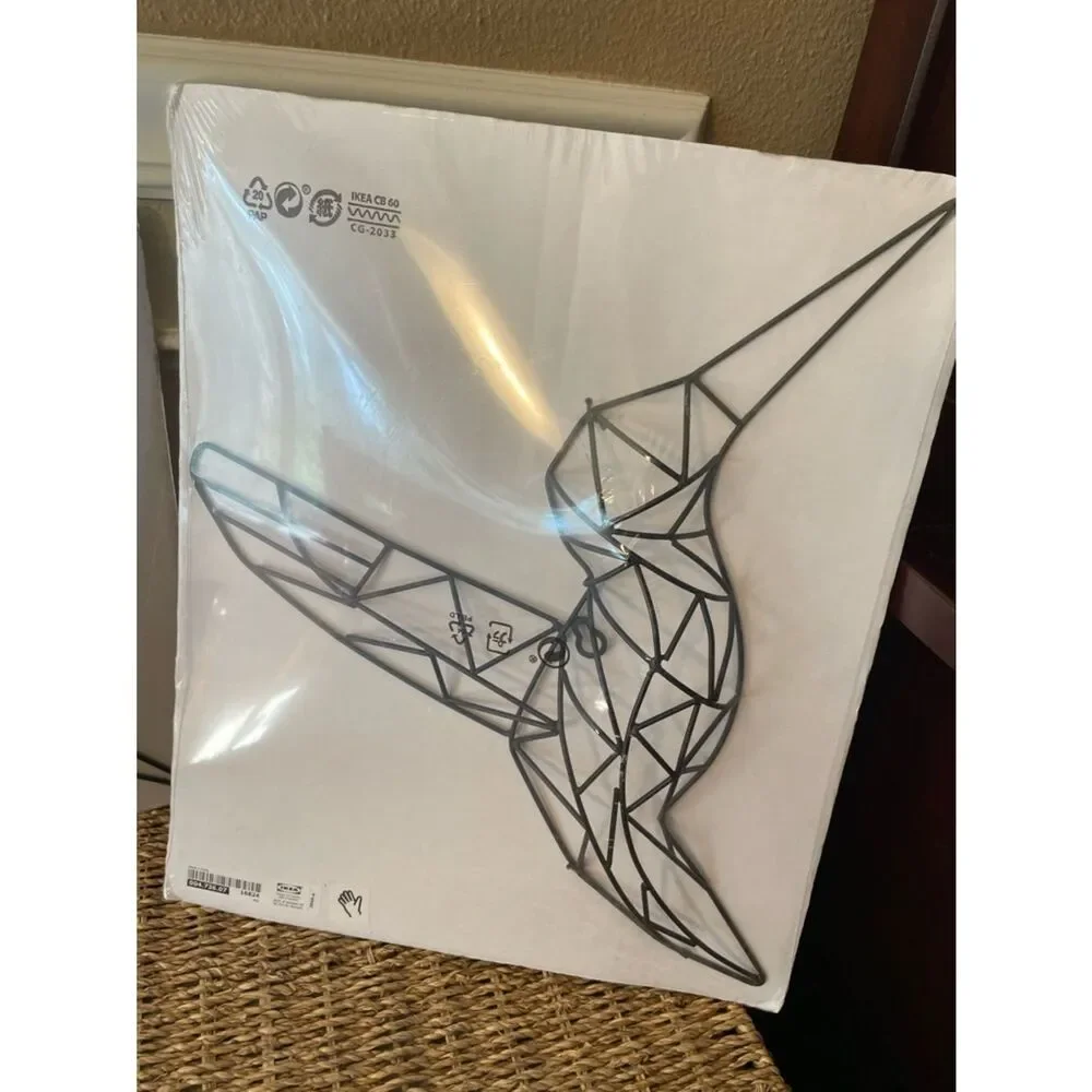 IKEA Humming Bird Metal Wall Art x 2